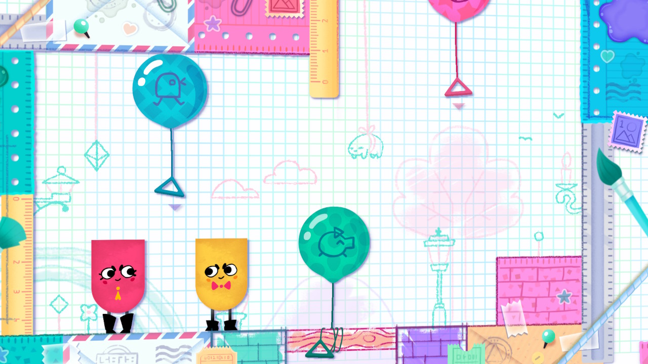 Snipperclips game screenshot